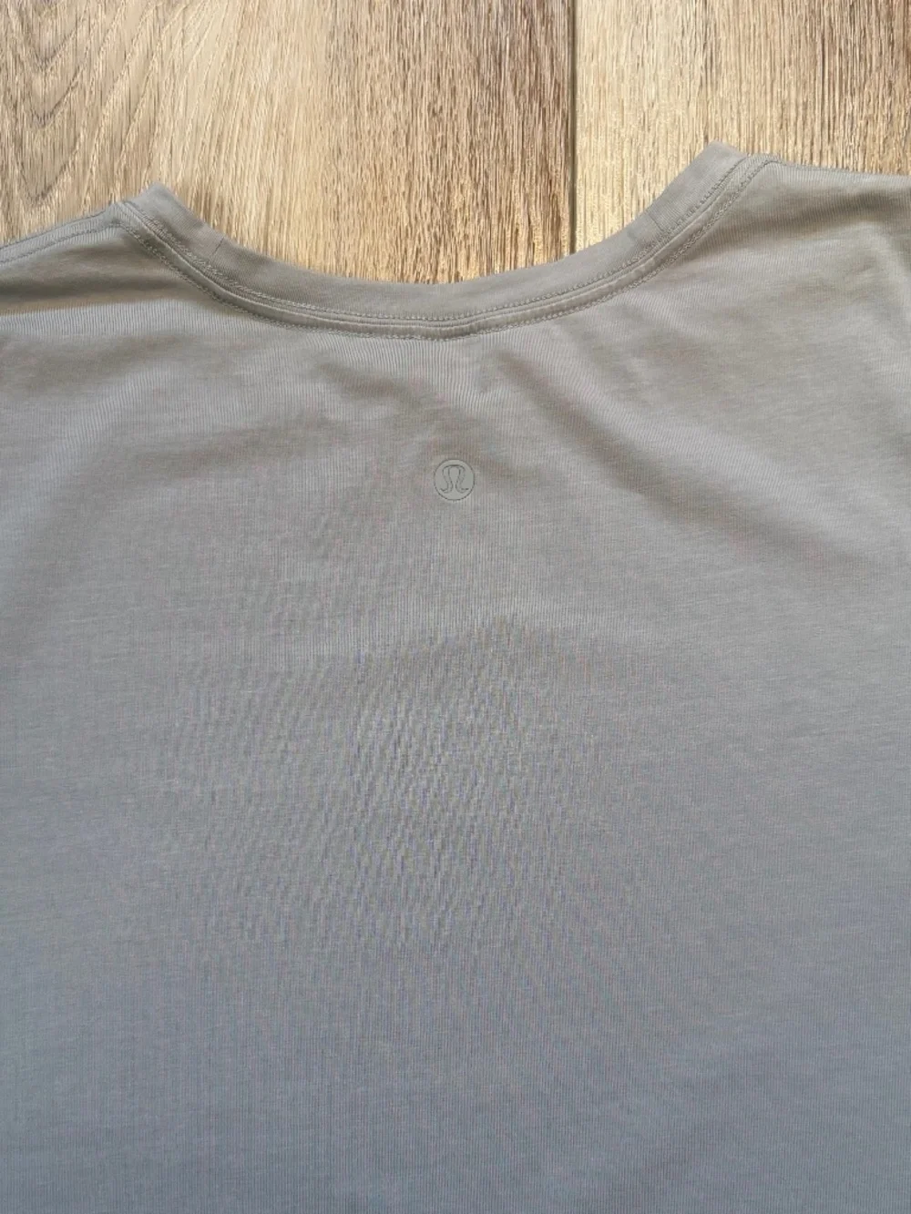 Lululemon Love Crewneck T-Shirt Riverstone Grey/Tan Size 10